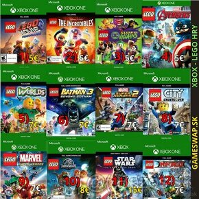 XBOX ONE LEGO HRY