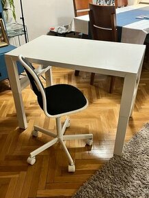 Detsky pisaci stolik z IKEA + detska stolicka z IKEA