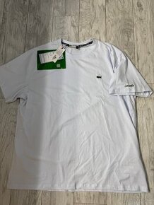 Tričko Lacoste 6XL biele