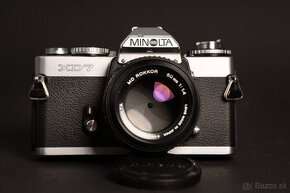 Minolta XD7 Rokkor 1.4/50mm.