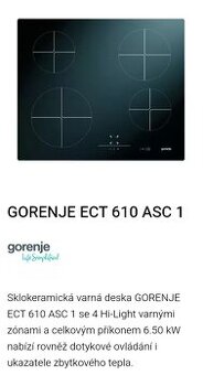 Gorenje ECT610A