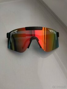 Športové slnečné okuliare Pit Viper - oranžovo čierne - 1