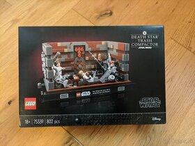 Lego Star Wars 75339 Drvič odpadkov Hviezdy smrti - dioráma - 1