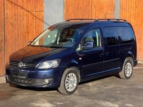 VOLKSWAGEN CADDY MAXI 1,6TDi 7míst nové brzdy,zár.