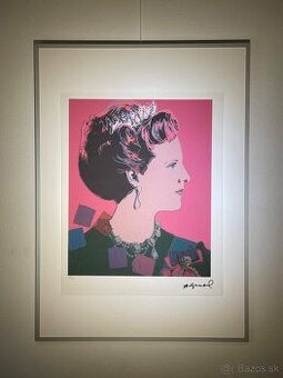 Andy Warhol "Elizabeth II" Limitovaná edícia_Certifikát