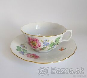 Starožitné porcelánové čajové šapo Míšeň - Meissen