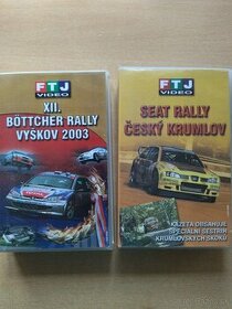 VHS videokazety rally WRC - 1