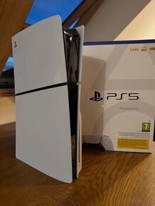 Predám Playstation 5 slim s mechanikou