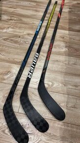 ✅ PRAVAČKY HOKEJKY BAUER 2N PRO + 3S + FLYLITE = 87-95 F ✅