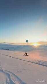 Snowkiting komplet vybava pánska