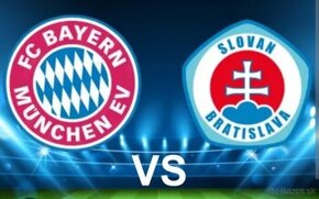 Bayern Mnichov - Slovan Bratislava listky