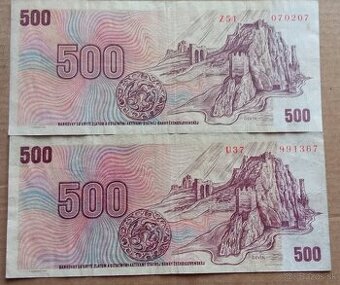 500 kčs 1973