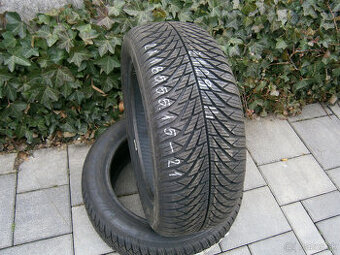 Predám 2x celoročné nové pneu Fulda 185/55 R15 92H