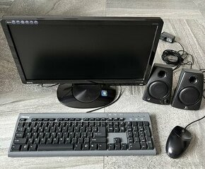 Benq G925HDA monitor, klavesnica+myš a repraky - 1