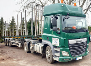 2016 tahač 6x2 DAF CF510 (+lze klaničák Umikov NPK39) 60/48t