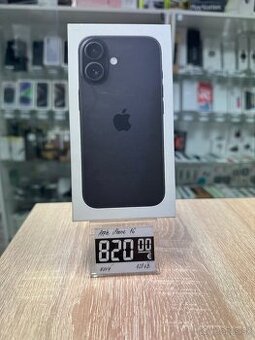 Apple iPhone 16 čierny