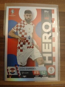 Futbalové kartičky TOPPS MATCH ATTAX EURO 2024 - HERO