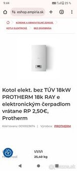 Kotol Protherm 18kw