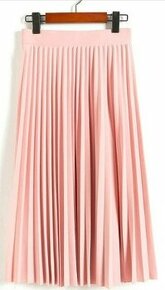 plisovana plisova skladana sukňa rozne farby ruzova aj ine