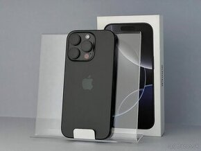 Nový Neaktivovaný iPhone 16 Pro 256GB BlackTitanium + Záruka