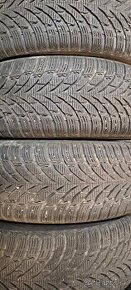 Predám 4ks jazdené zimné 225/60r18-104V Nokian