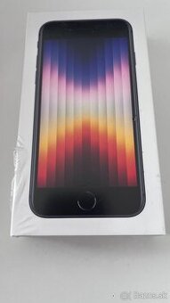 Predám nerozbaleny Apple iPhone SE 2022 64GB Midnight