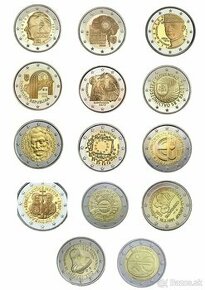 Pamätné 2 EUR UNC Slovensko 2009 - 2021