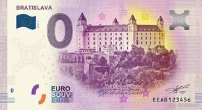 0 euro bankovka / 0 € souvenir - 2019,2018 - 1