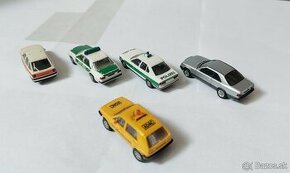 Modely áut BMW, Mercedes, Opel, VW