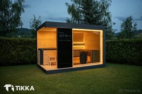 [DOSTUPNÉ IHNEĎ] Moderná záhradná sauna TIKKA model Vettä