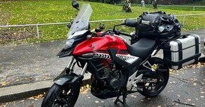 Honda CB500X, ročník 2016, najazdené cca 52000km