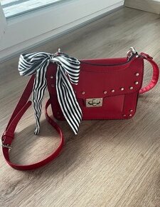 Červená crossbody kabelka - 1