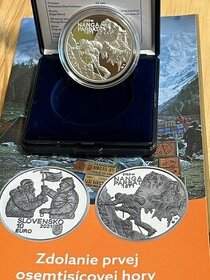 10 EUR Ag, Nanga Parbat, proof, 2021