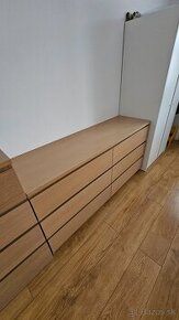 Ikea MALM, KLEPPSTAD komoda, skrina