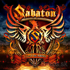 PREDÁM ORIGINÁL CD - SABATON - Coat Of Arms 2010