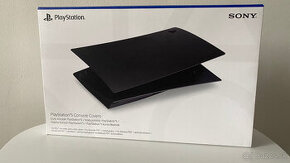 PS5 kryt - cierna Midnight Black