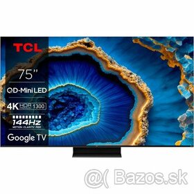 75C805 Google TV, Mini LED QLED      TCL