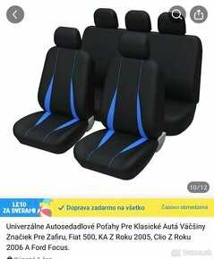 Potahy na auto