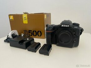 Predam Nikon D500 Body + objektívy.