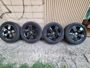 Alu disky Škoda Nanuq 5x100 6J R16 + zimné pneu 195/60 R16 - 1