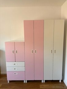 Nábytok do detskej izby - Ikea skrinky