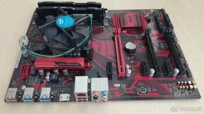 Predam PC dosku ASUS EX B250 V7 + CPU + 16GB DDR4