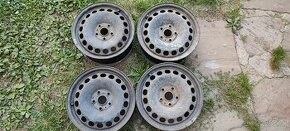 5x112 R16 original plechové disky - 1