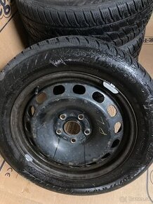 Disky plechové 5x112 R16 + zimné 205/55 R16