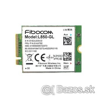 LTE modem Fibocom L850-GL - lte modem pre Lenovo ThinkPad