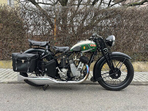 BSA H32-9 Sloper De Luxe 557 SV, r.v. 1932 s TP