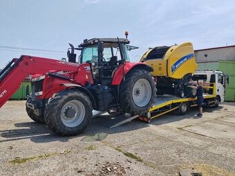 Massey ferguson 7620 + Čelný nakladač