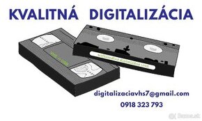 Digitálny prepis VHS kaziet na moderné video formáty Trnava