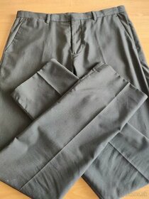 Tmavo hnedé , pánske nohavice - 1