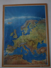 Nástenná mapa Európy